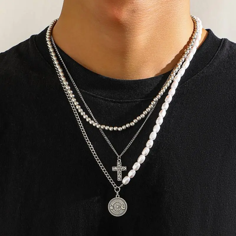 Versatile Round Pearl Necklace-1