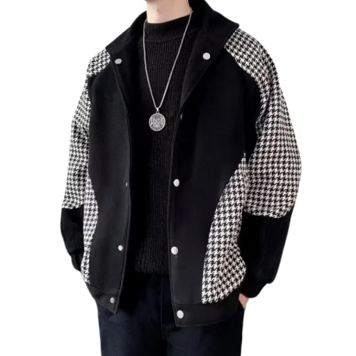 Trendy Stitching Baseball Jacket