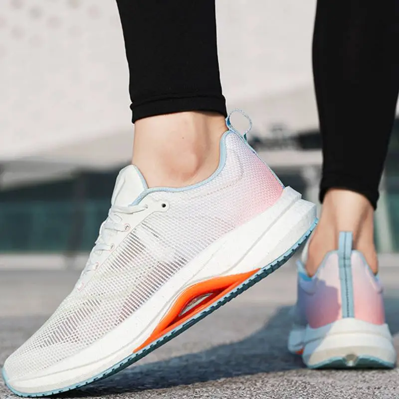 Breathable Reflective Running Shoes-5
