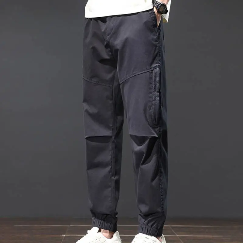 Loose Casual Cargo Pants-2