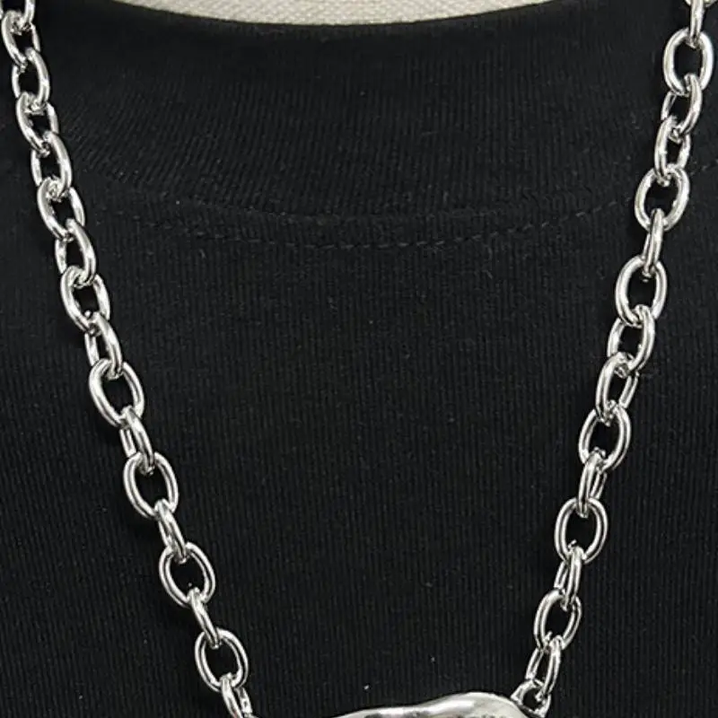 Exaggerated Hip Hop Pendant Necklace-2