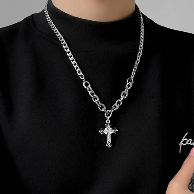 Equator Cross Necklace-1