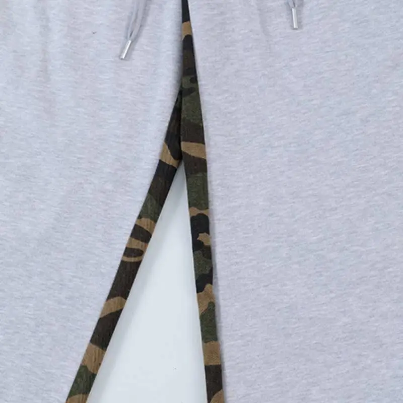 Loose Camouflage Patchwork Pants-2