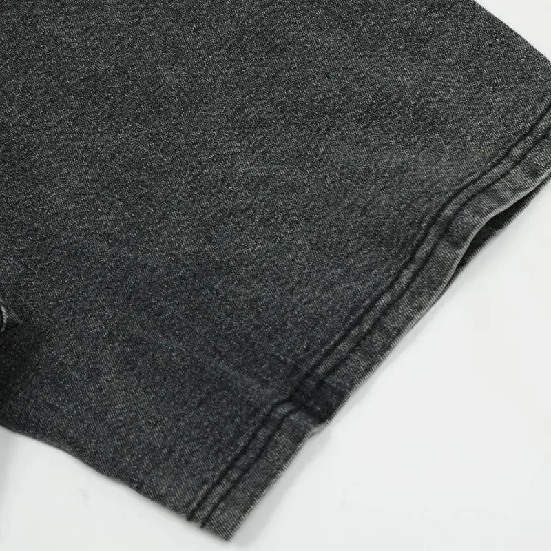 sacai denim-panel jacket
