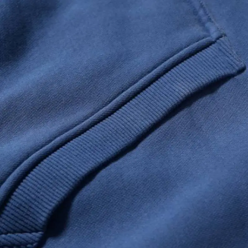 Gradient Color matching Old Oversize Loose Hooded Sweater-7
