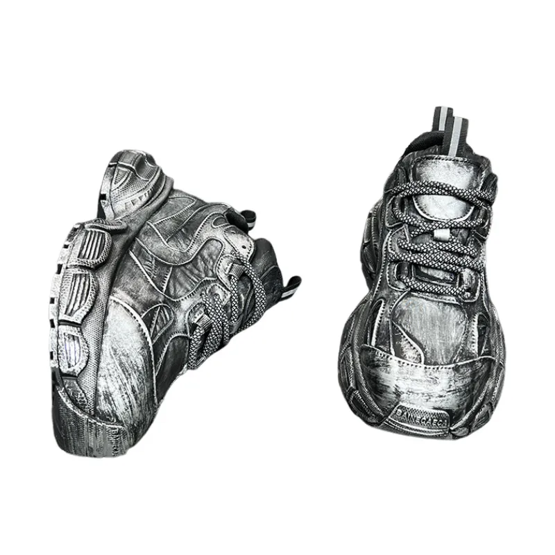 Trendy Thick Soled Sports Shoes-1
