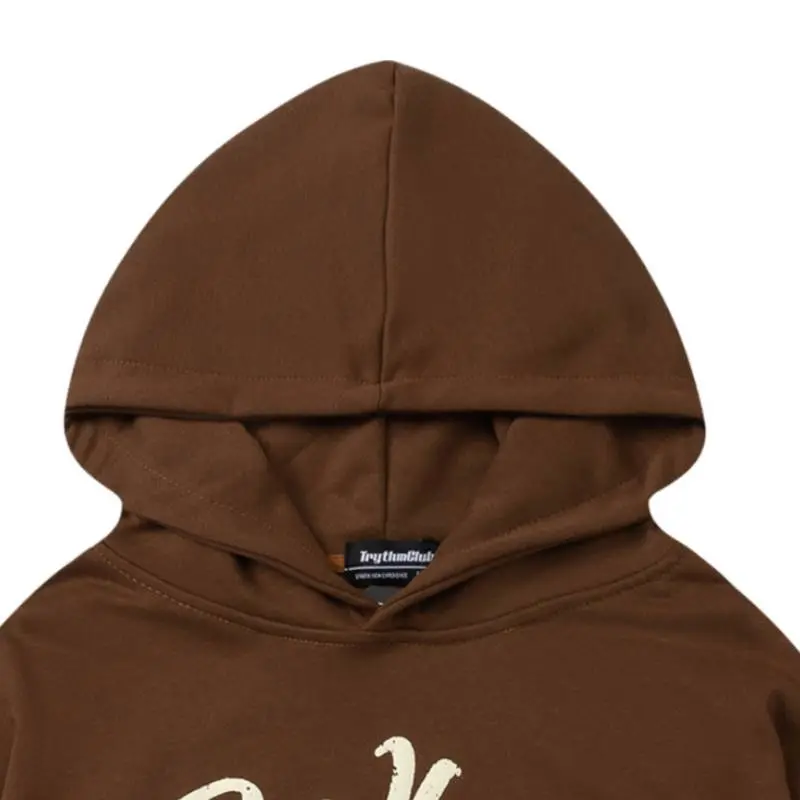New Arrival Cross Loose Retro Maillard Top-1