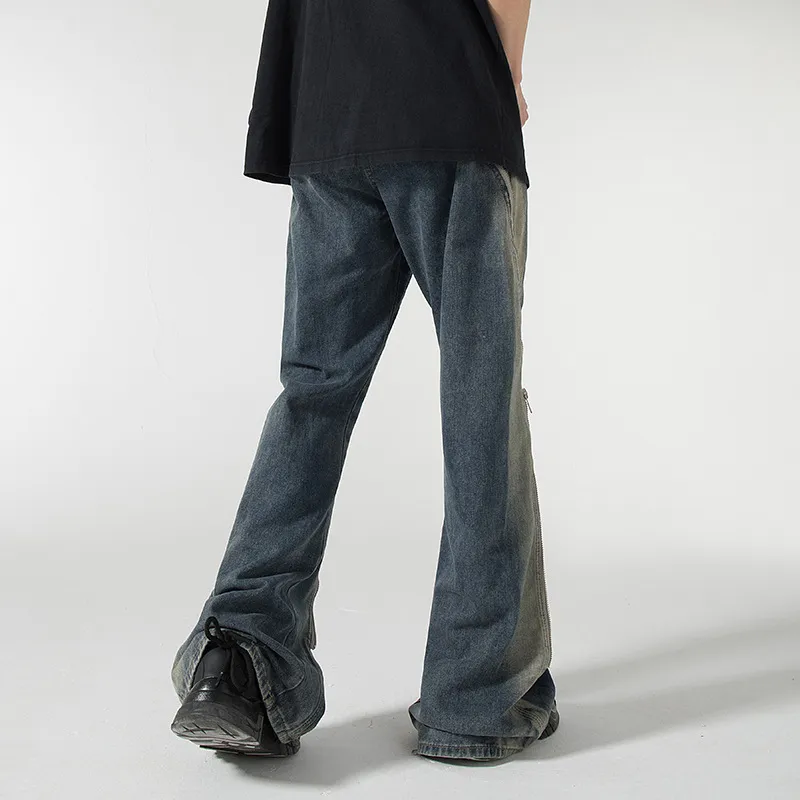 Loose Retro Straight Jeans-2