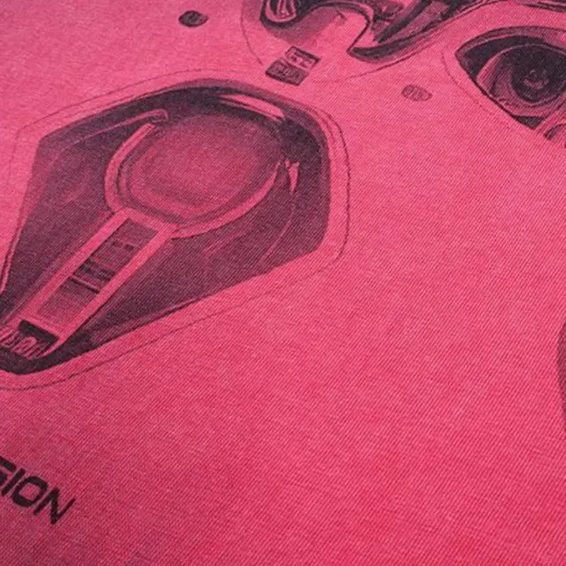 Retro Hiphop Distressed Short Sleeved T Shirt-4