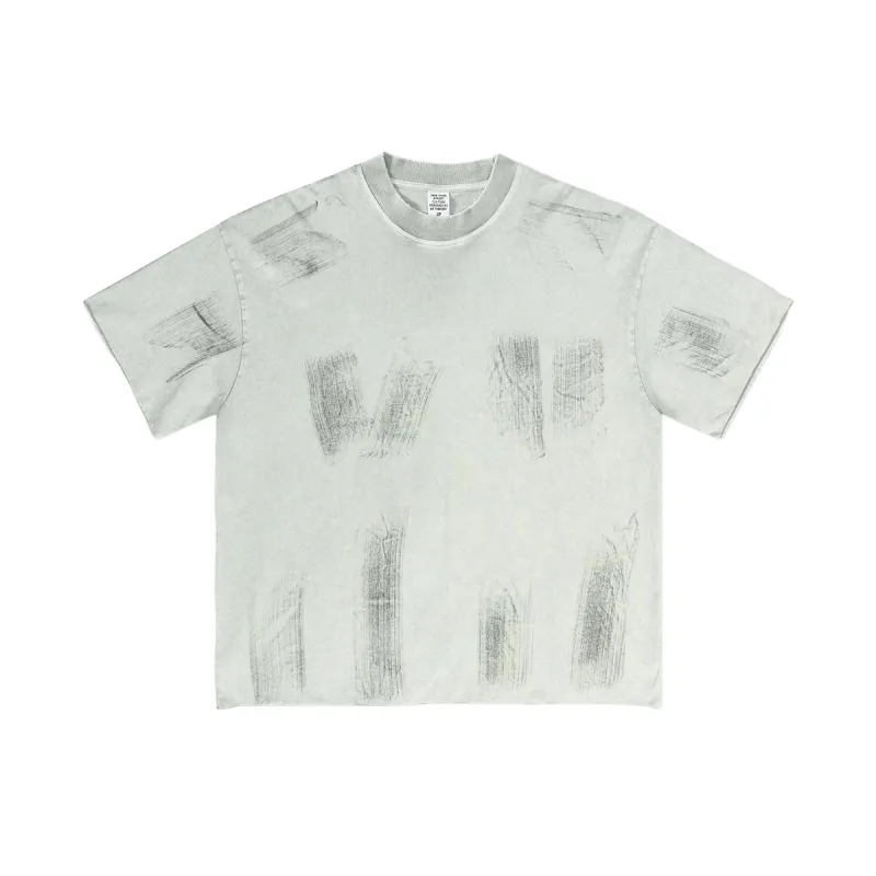 Trendy Wash Vintage T Shirt-2