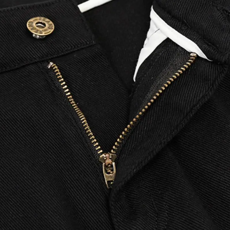 High Street Casual Straight Pants-2