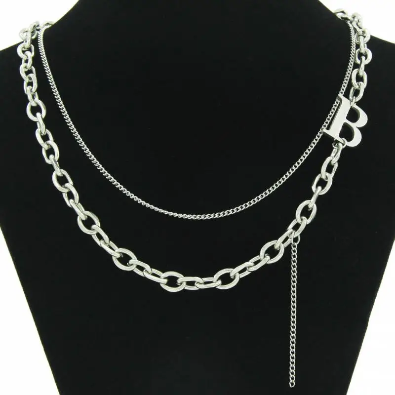 Letter Pendant Necklace-1
