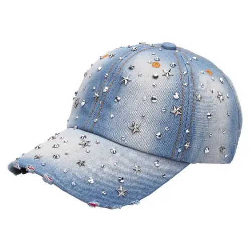 Crown Diamond Rhinestone Baseball Cap