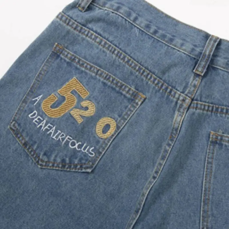 Trendy Hip Hop Splashed Jeans Shorts-3