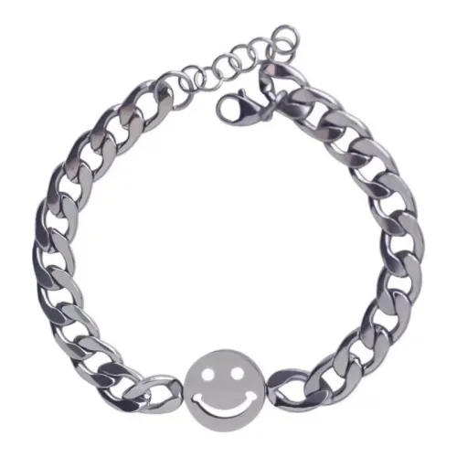 Smiley Face Titanium Steel Bracelet