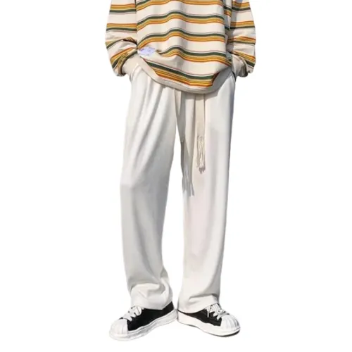 High Street Striped Casual Pants