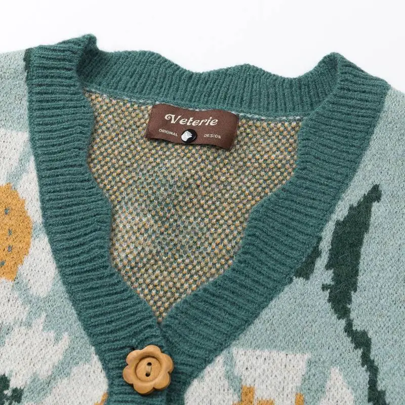 Lazy Loose Style Knitted Vest-5