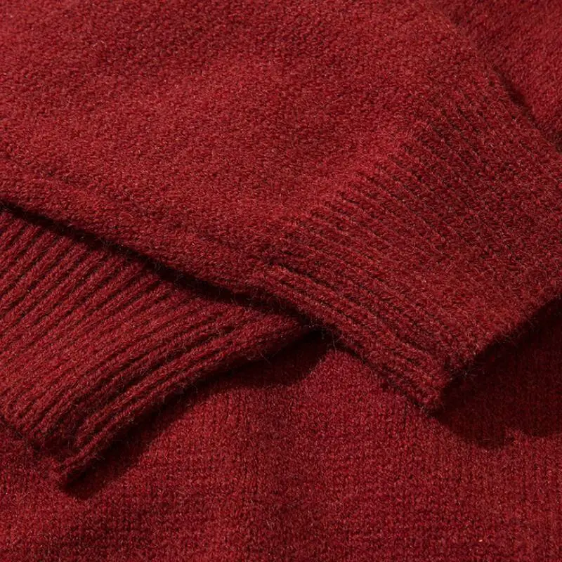New Style Retro Vintage Soft Waxy Sweater-5