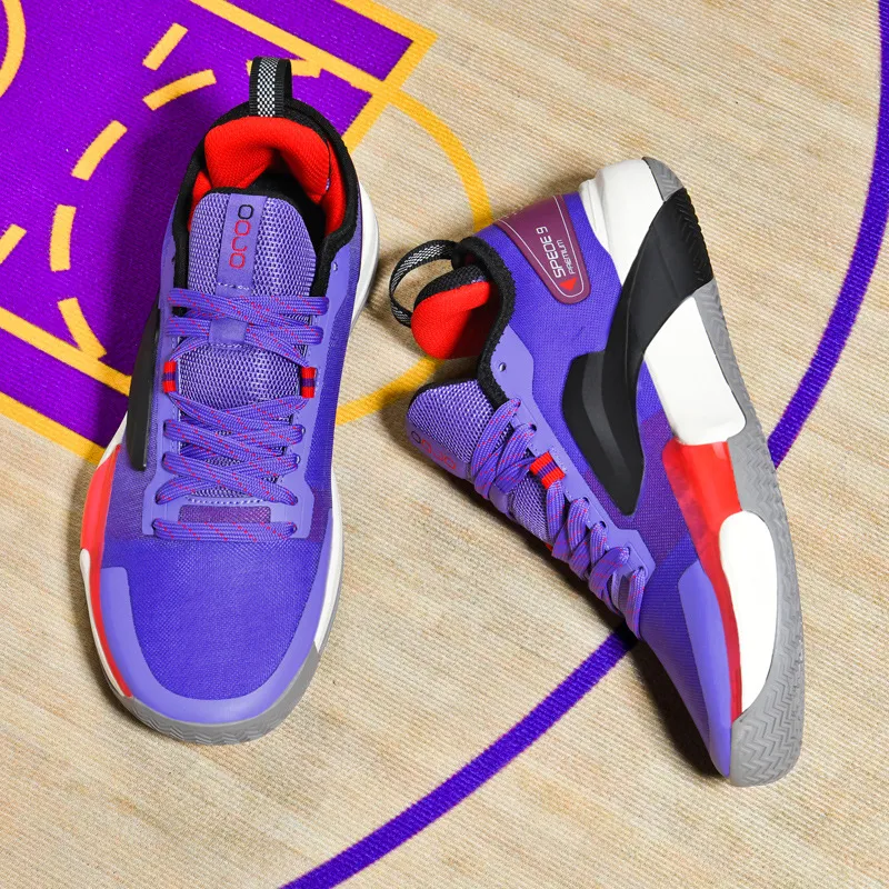 Trendy Wear Resistant Basketball Shoes-8
