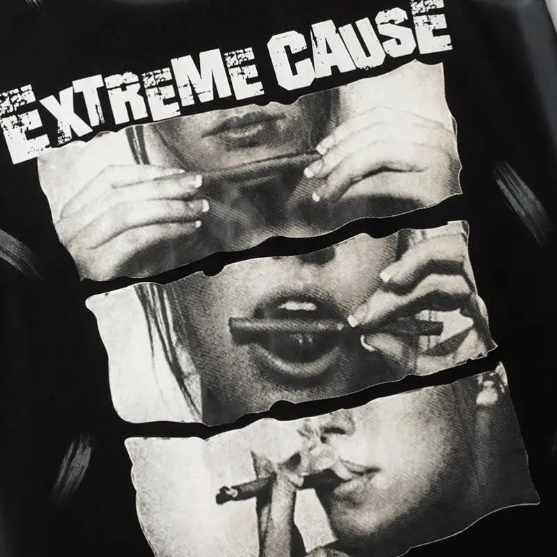 Punk Wasteland Characters Printed Casual Undershirt-6