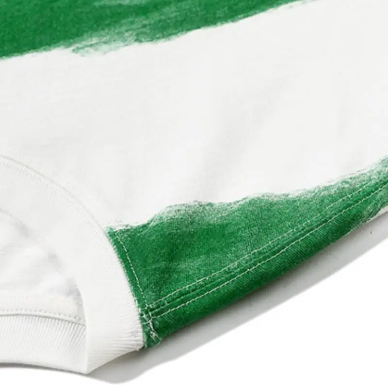 Gradient Trendy Half Sleeved T Shirt-5