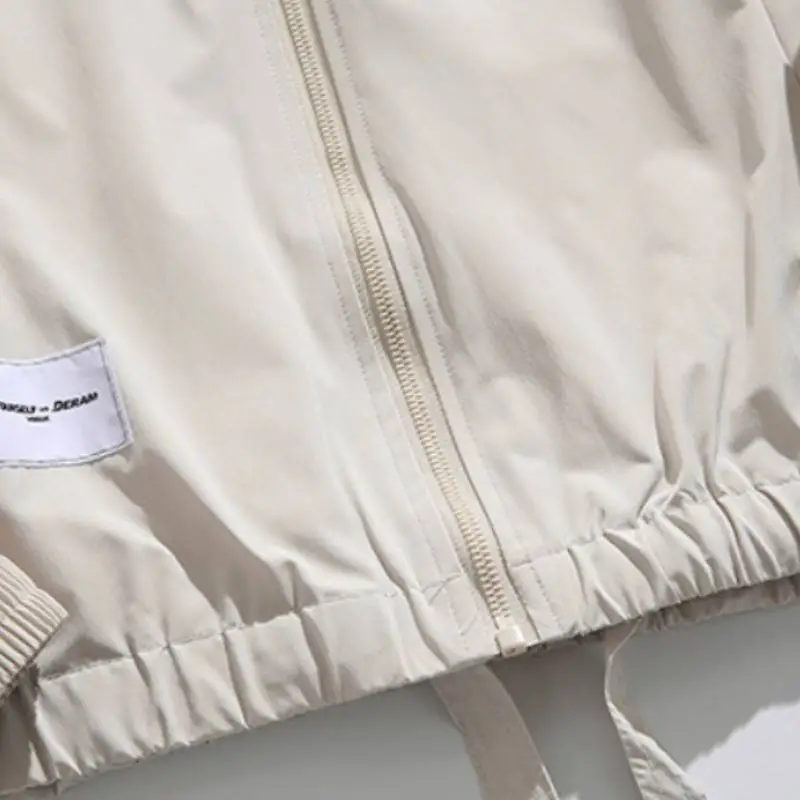 Loose Casual Hoodless Coat-7
