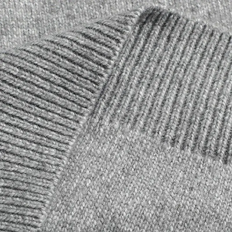 College Style Niche Knit Hoodie-3