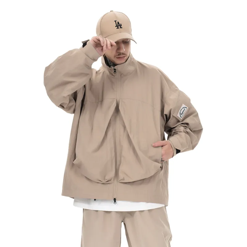 New Fashion Brand Functional Waterproof Nylon Mesh Jacket-11