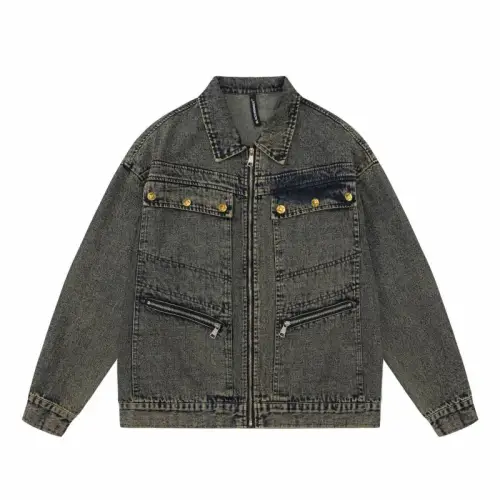 Distressed Denim Jacket