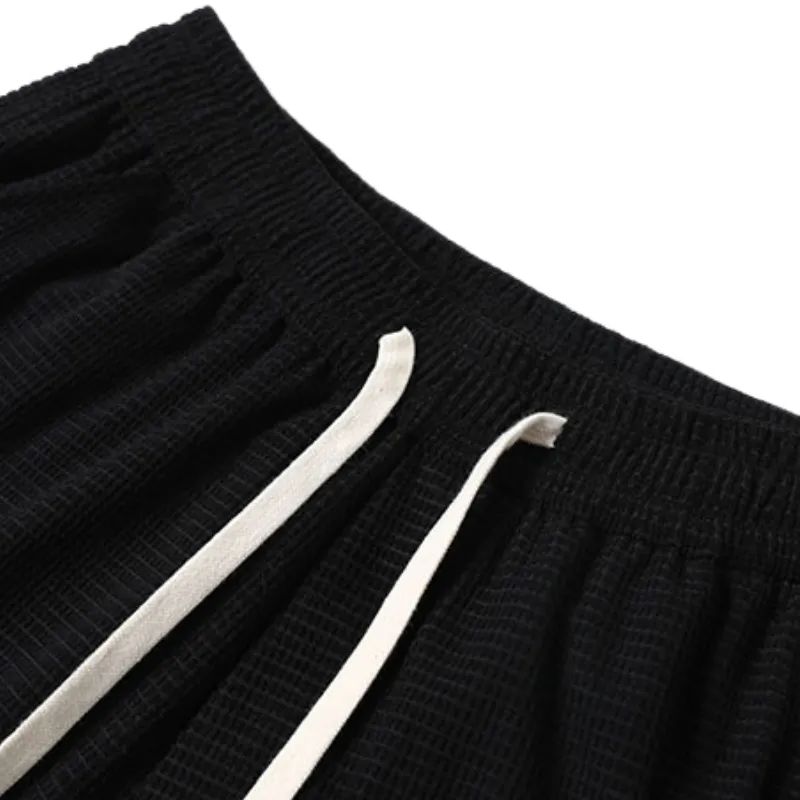 Solid Color High end Couple Casual Pants-7