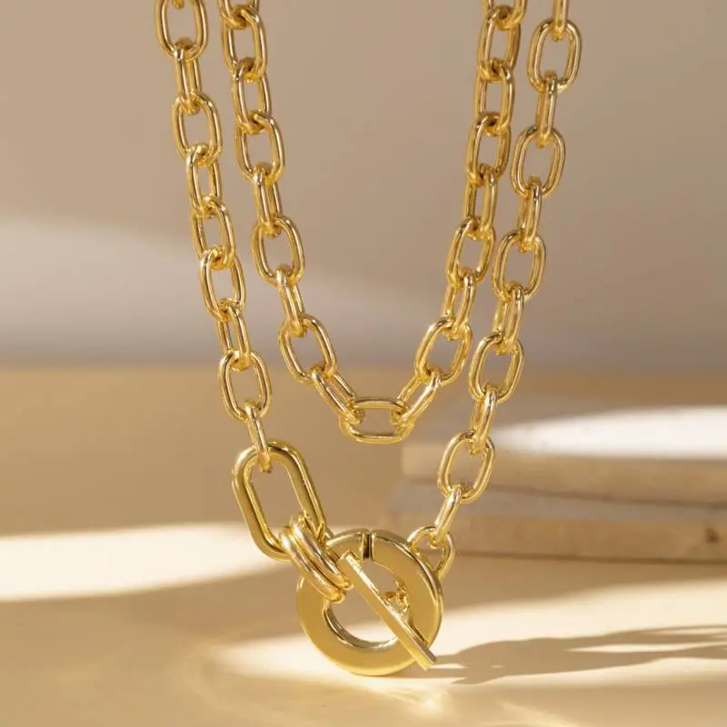 Fashion All Match Multi Layer Necklace-3
