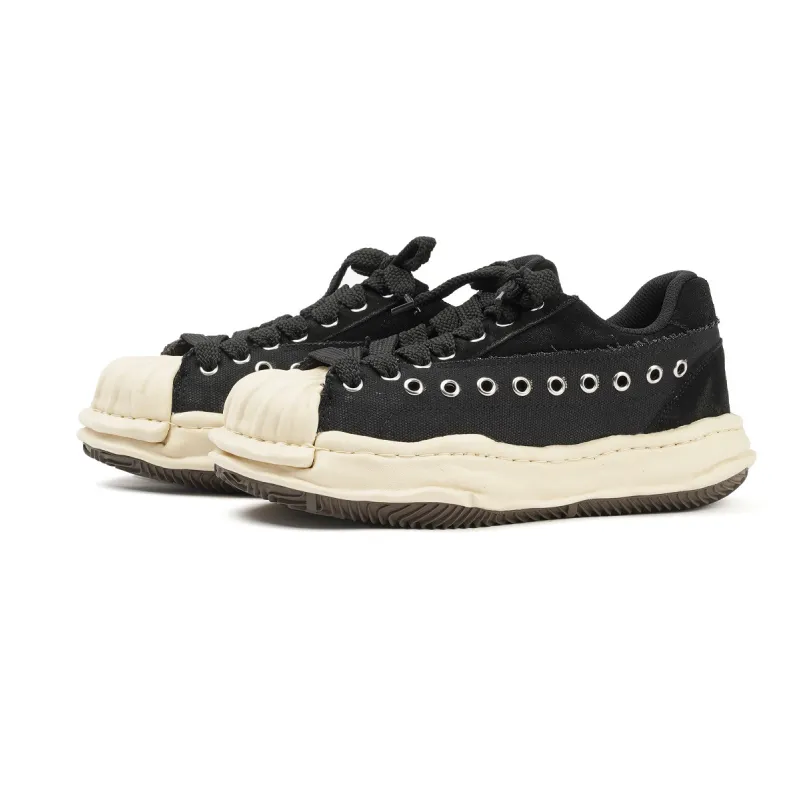 Stitching Retro Thick Bottom Shoes-5