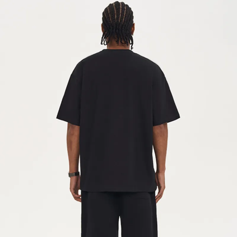 Color Matching Short Sleeve T Shirt-2