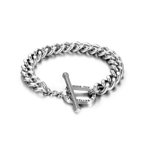 Titanium Steel Chain Bracelet