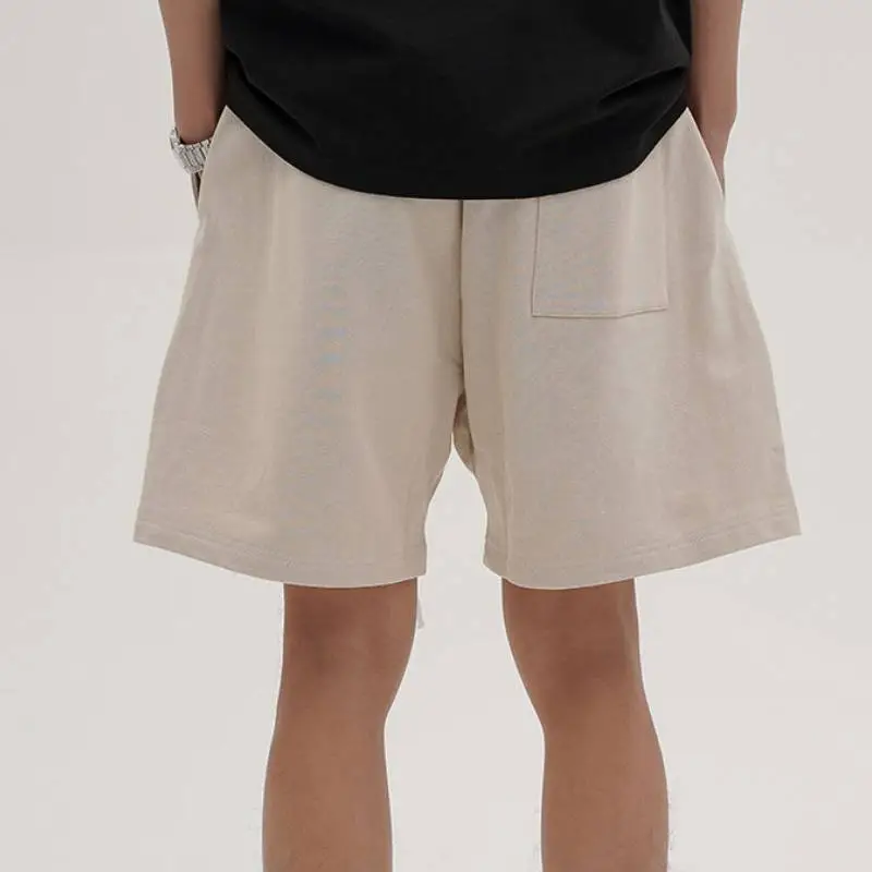 Printed Shorts Tide Loose Street Casual Drawstring Shorts-8