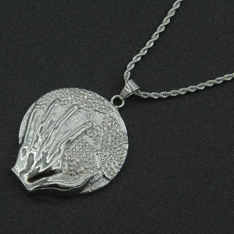 Hip Hop Pendant Necklace-5
