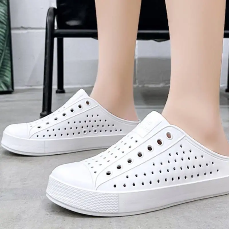 Trendy Hollow Soft Bottom Sandals-10