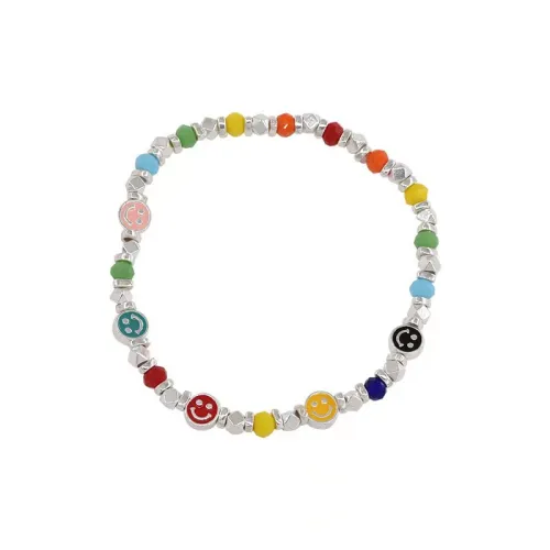 Smiley Beaded Bracelet