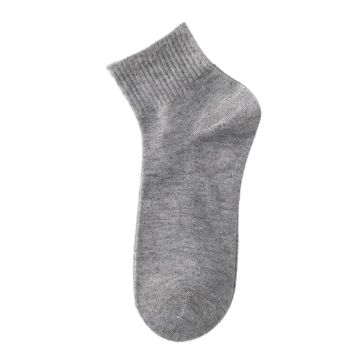 Casual Plain Mid-Calf Sock