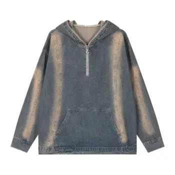 New Retro Gradient Denim Jacket