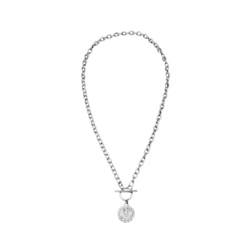 Pearl Cross Pendant Necklace