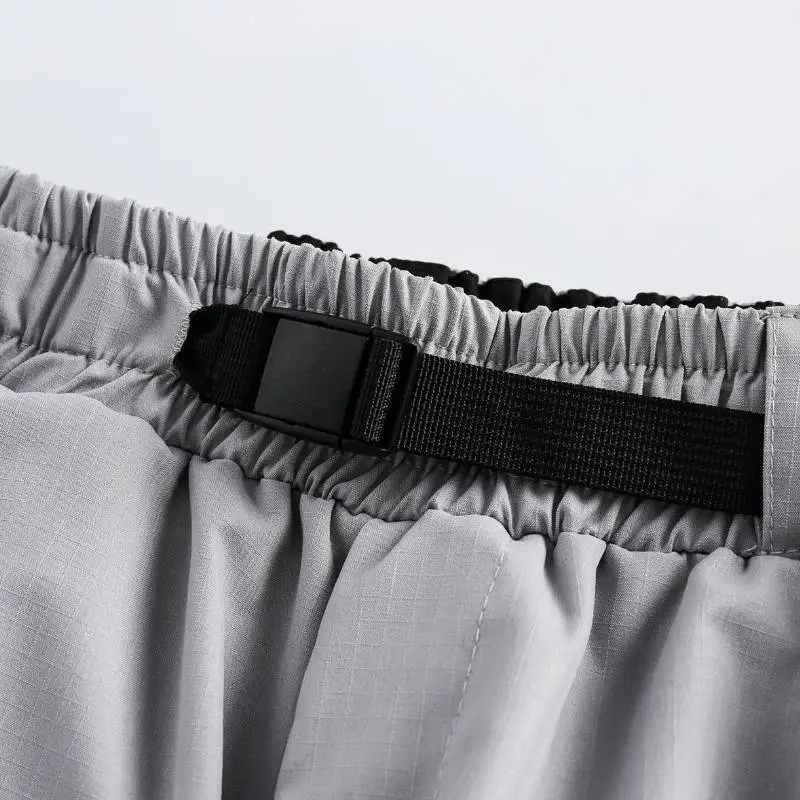 Loose Style Work Shorts-2