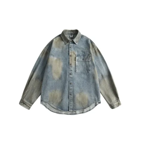 Retro Washed Denim Shirt