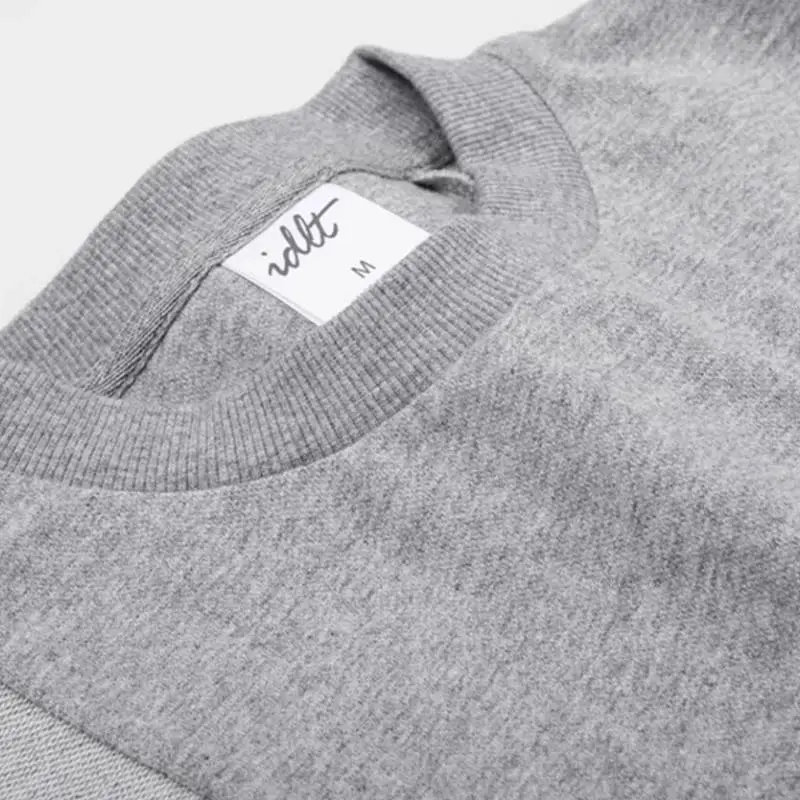 Silhouette Stitching Pocket Long Sleeve Sweatshirt-7