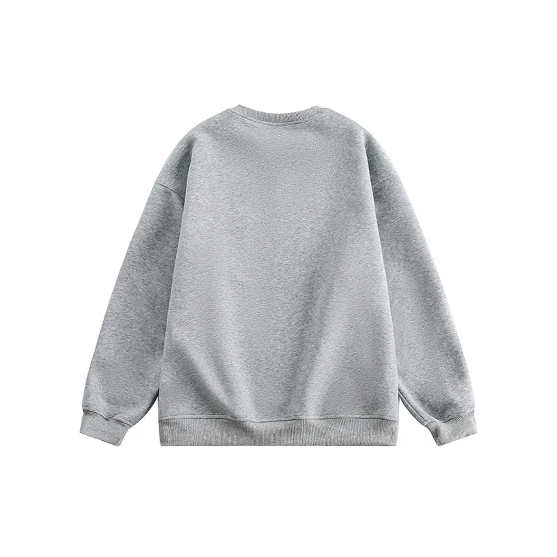 Leopard Print Patch Bag Crewneck Sweatshirt-4