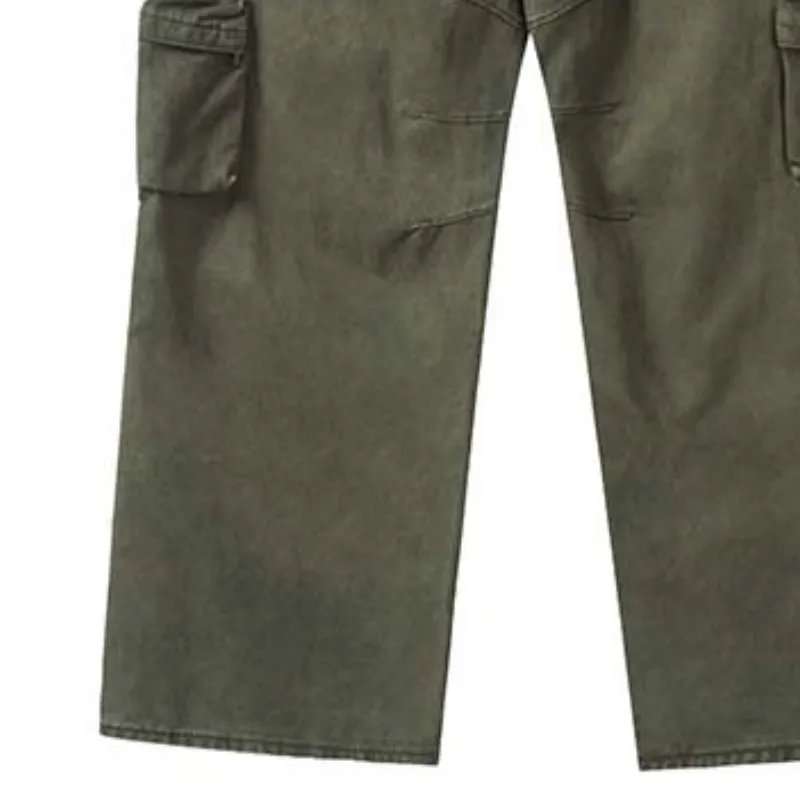 Trendy Street Loose Multi Pocket Pants-6