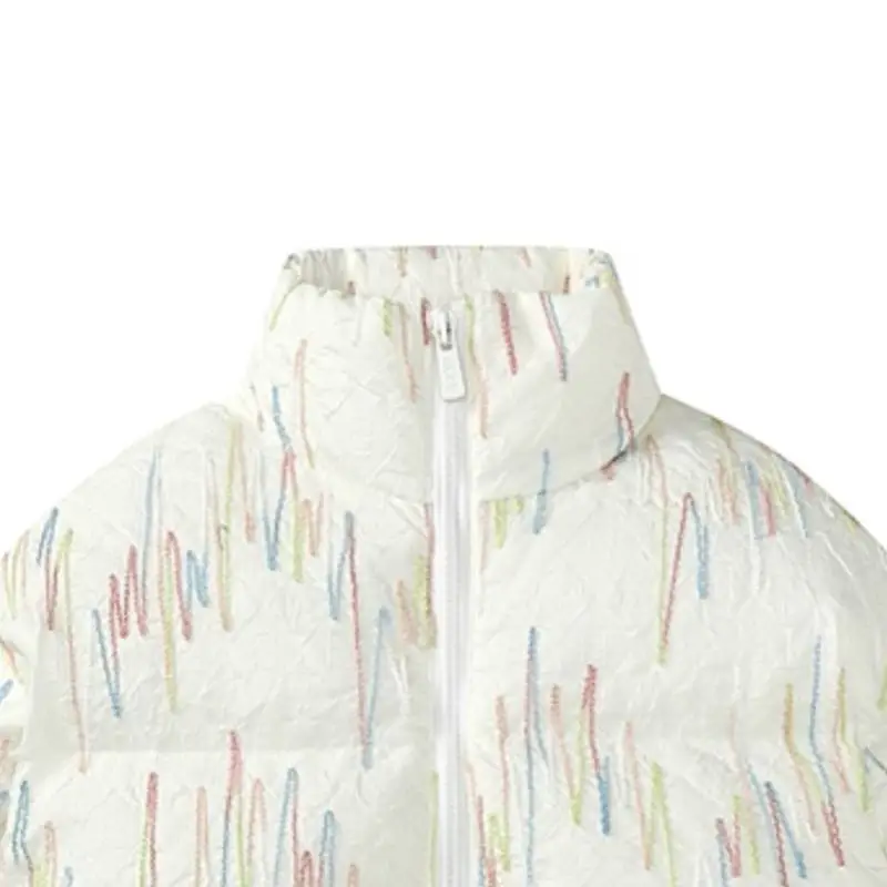 HELIPORT Apron Rainbow Woven Cotton padded Coat Trendy Jacket-4