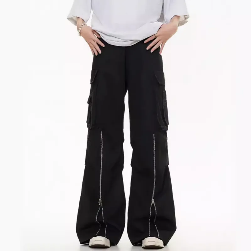Hip Hop Loose Trendy Trousers-7