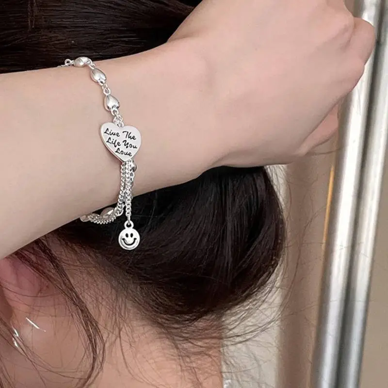 Letter Tassel Bracelet-2