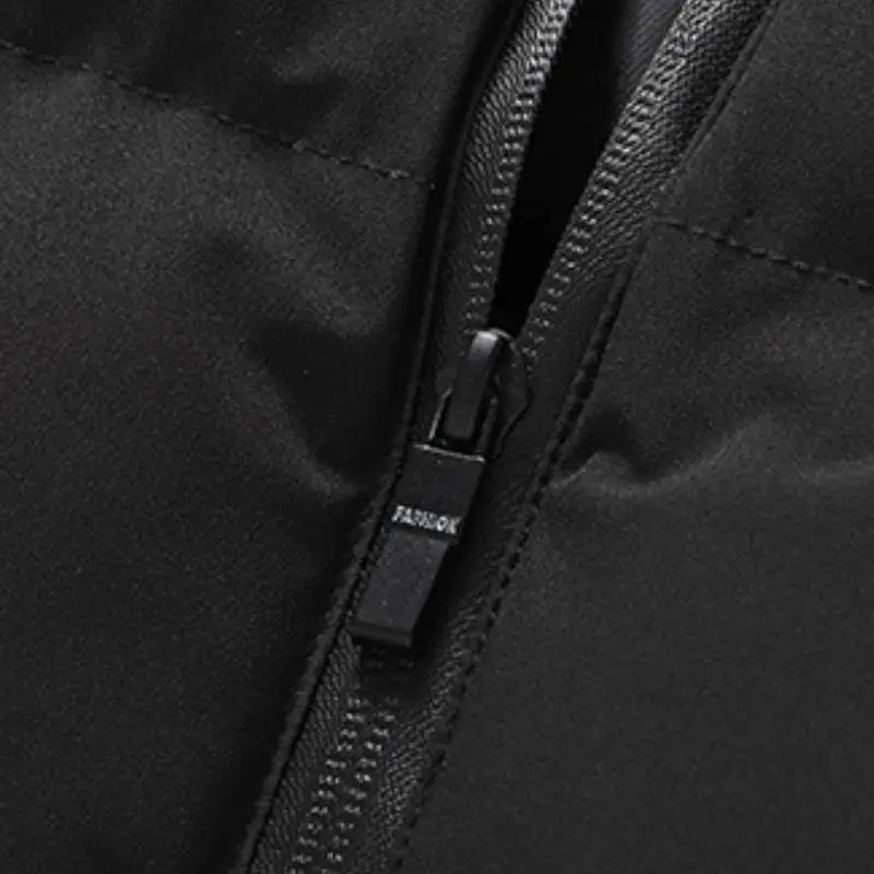 Fashionable Plain Warming Polyester Jacket-5